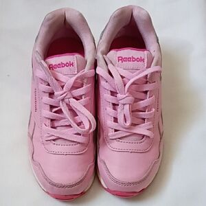 Reebok Kids Pink Lace-Up Sneakers Size 13
